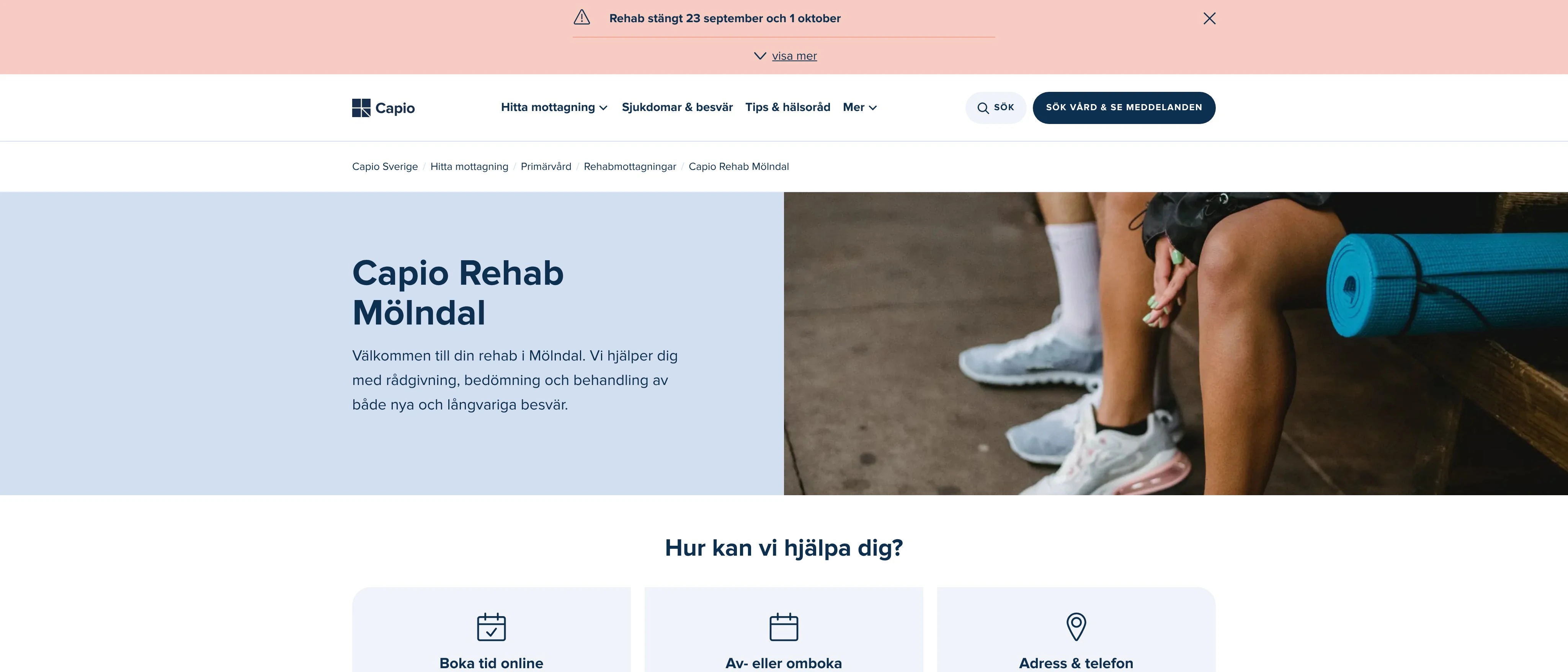Capio Rehab Mölndal, Mölndal