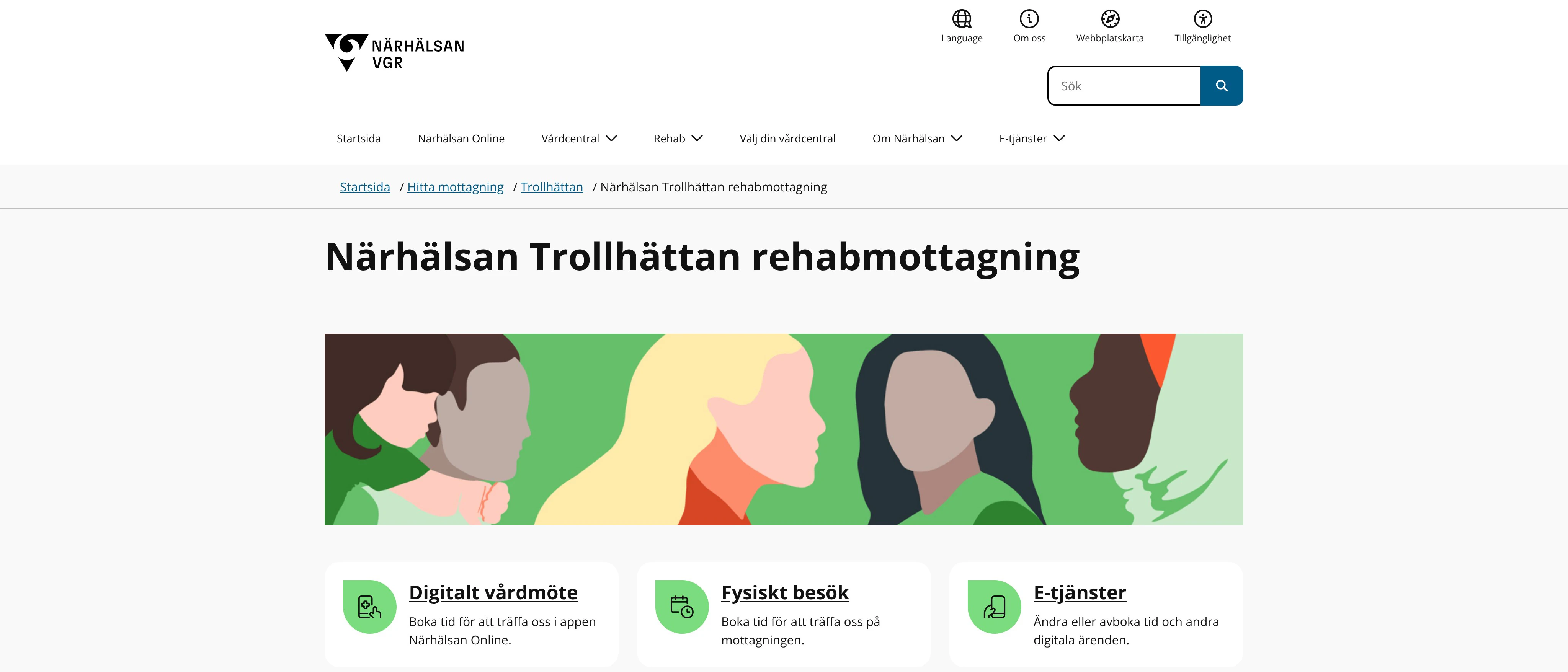 Närhälsan Trollhättan rehabmottagning, Trollhättan
