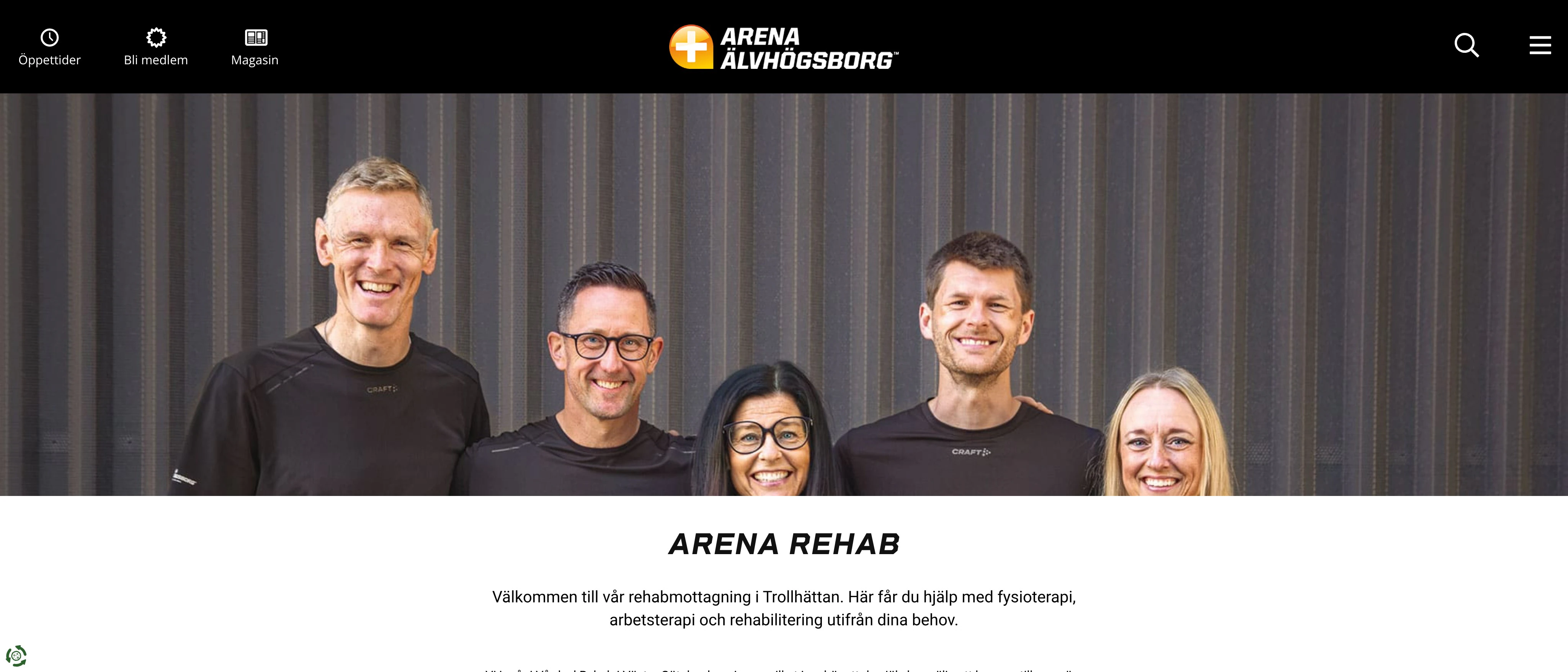 Arena Rehab, Trollhättan