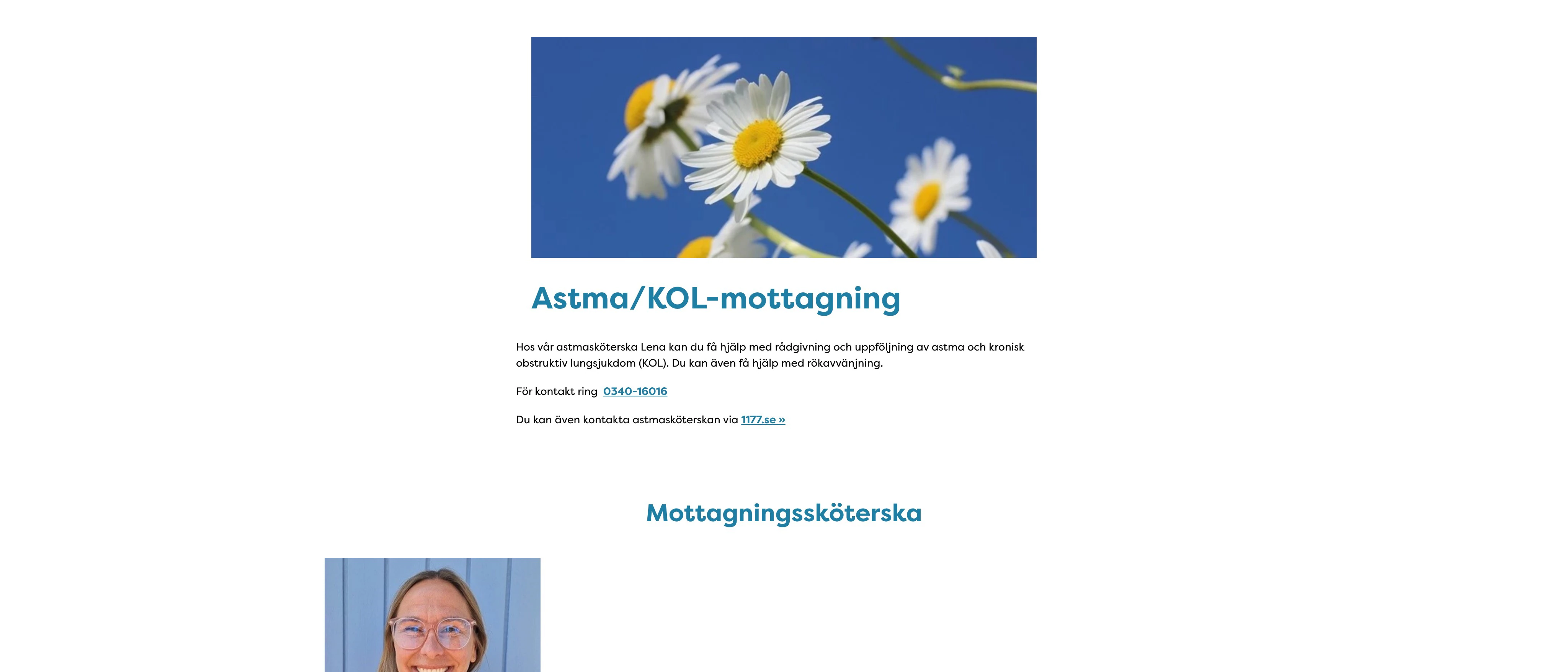 Astmamottagningen Neptunuskliniken, Varberg