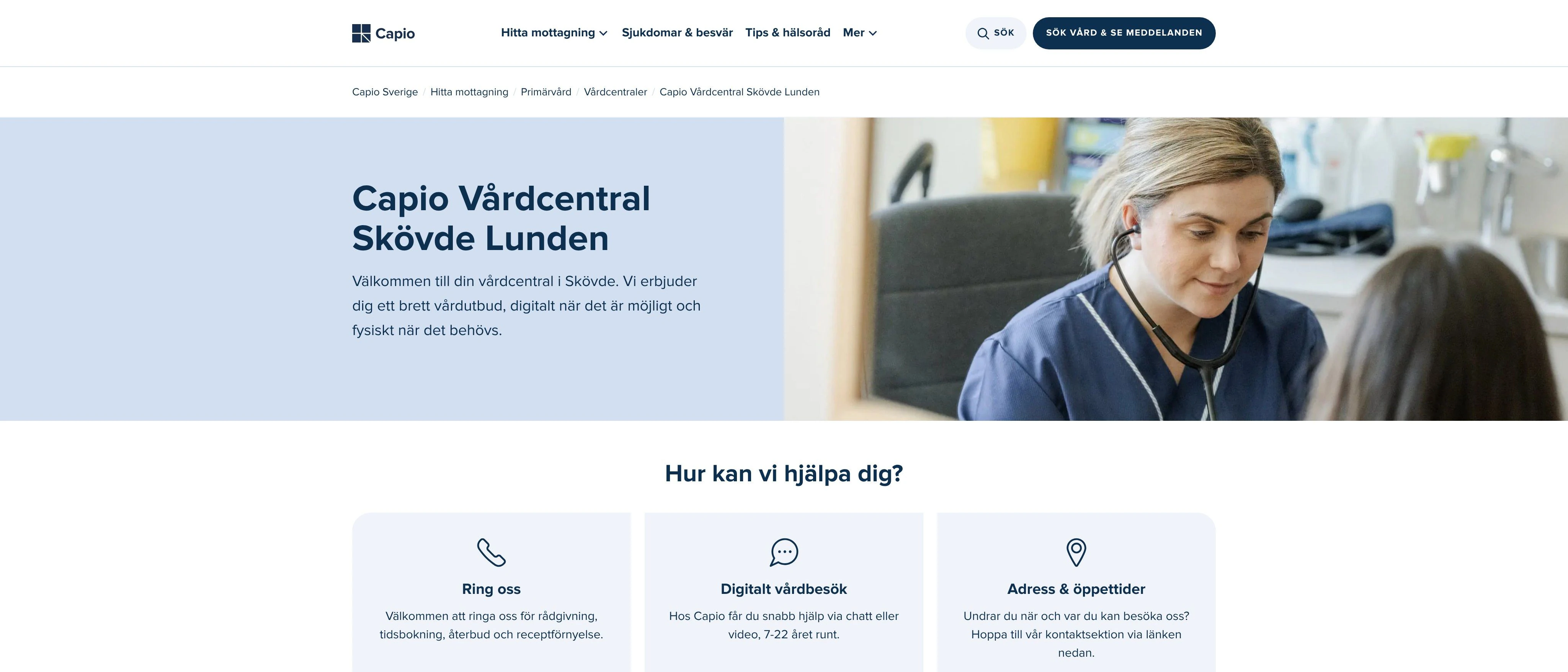 BVC Allemanshälsan vårdcentral - Lunden, Skövde