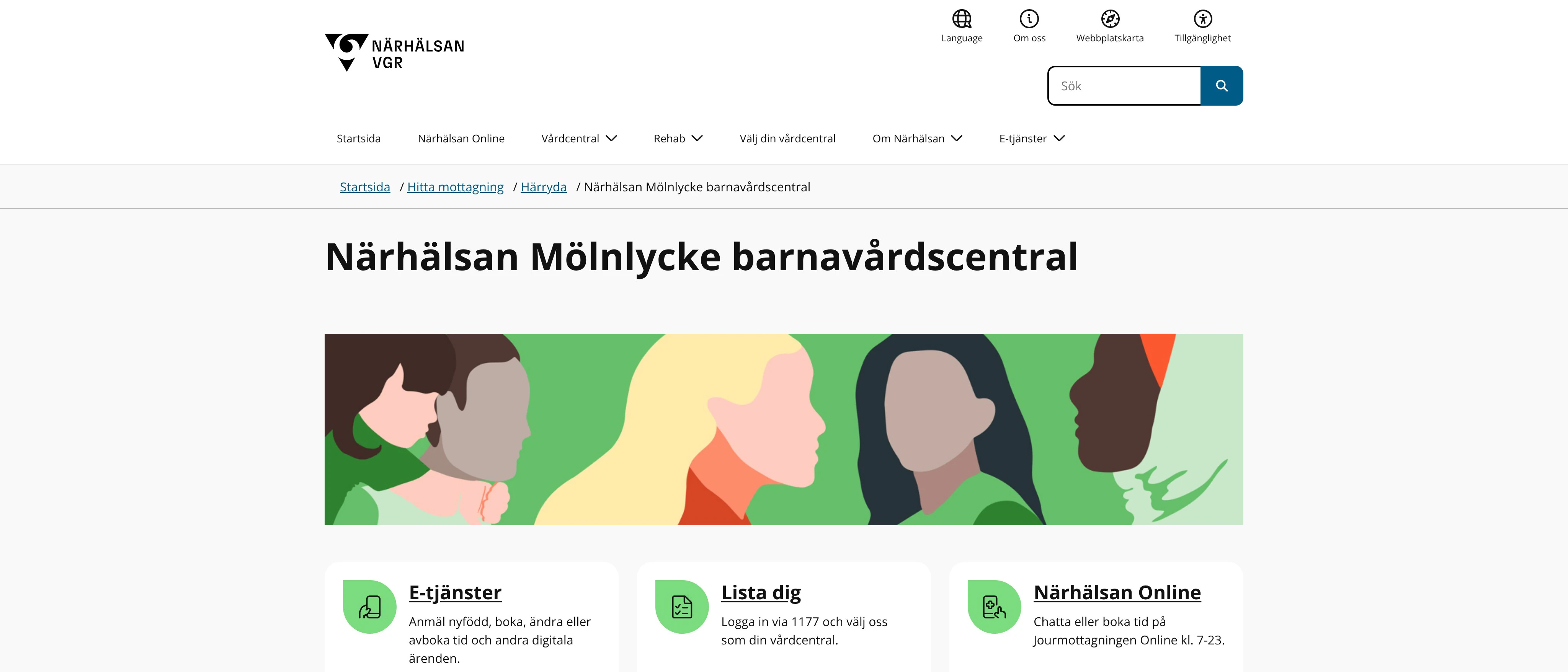 Närhälsan Mölnlycke barnavårdscentral, Mölnlycke