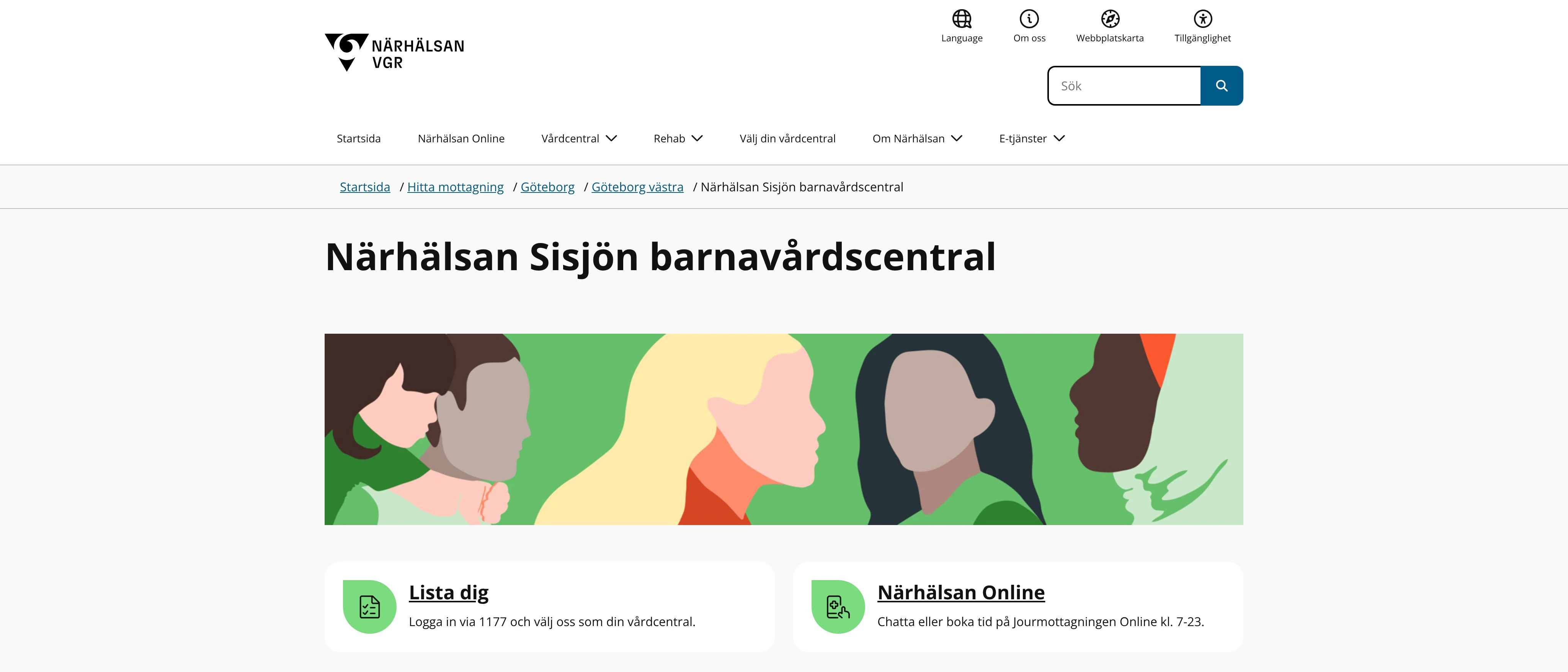 Närhälsan Sisjön barnavårdscentral, Askim