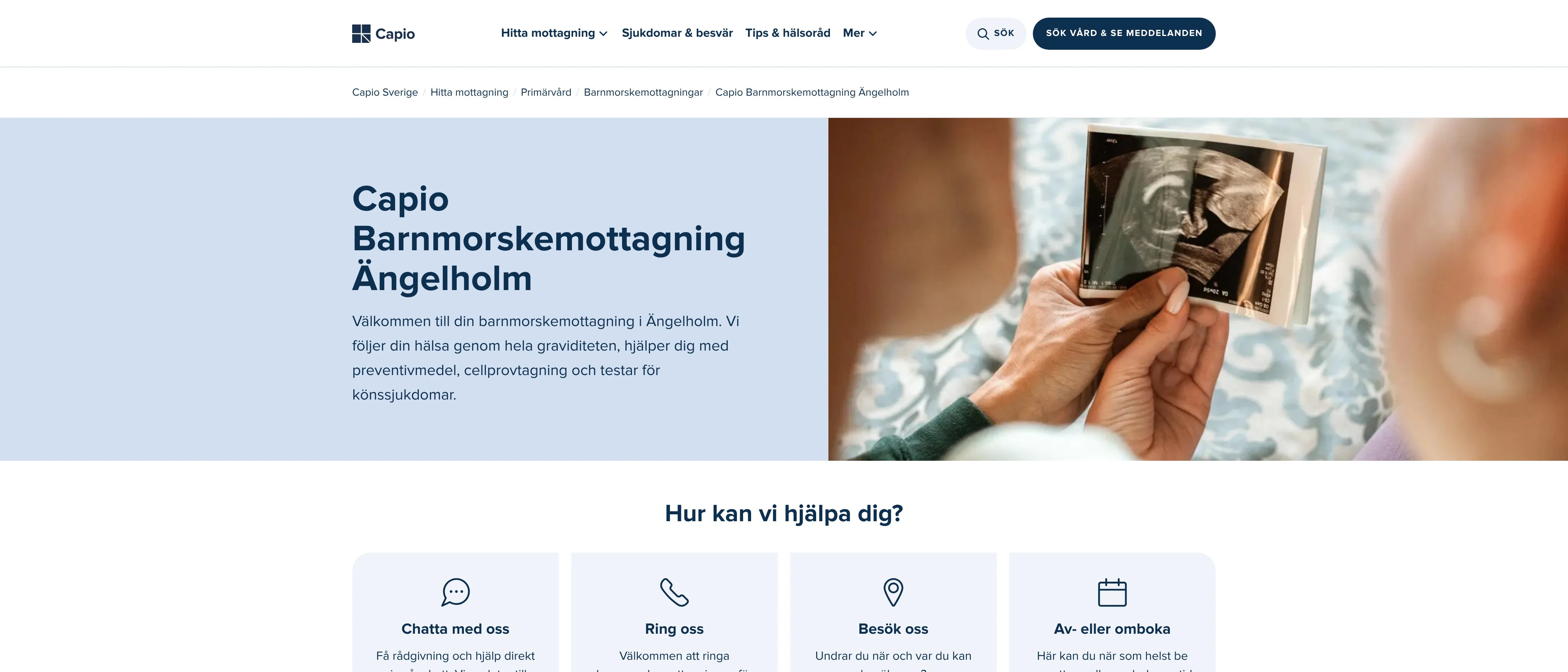 Capio Barnmorskemottagning Ängelholm