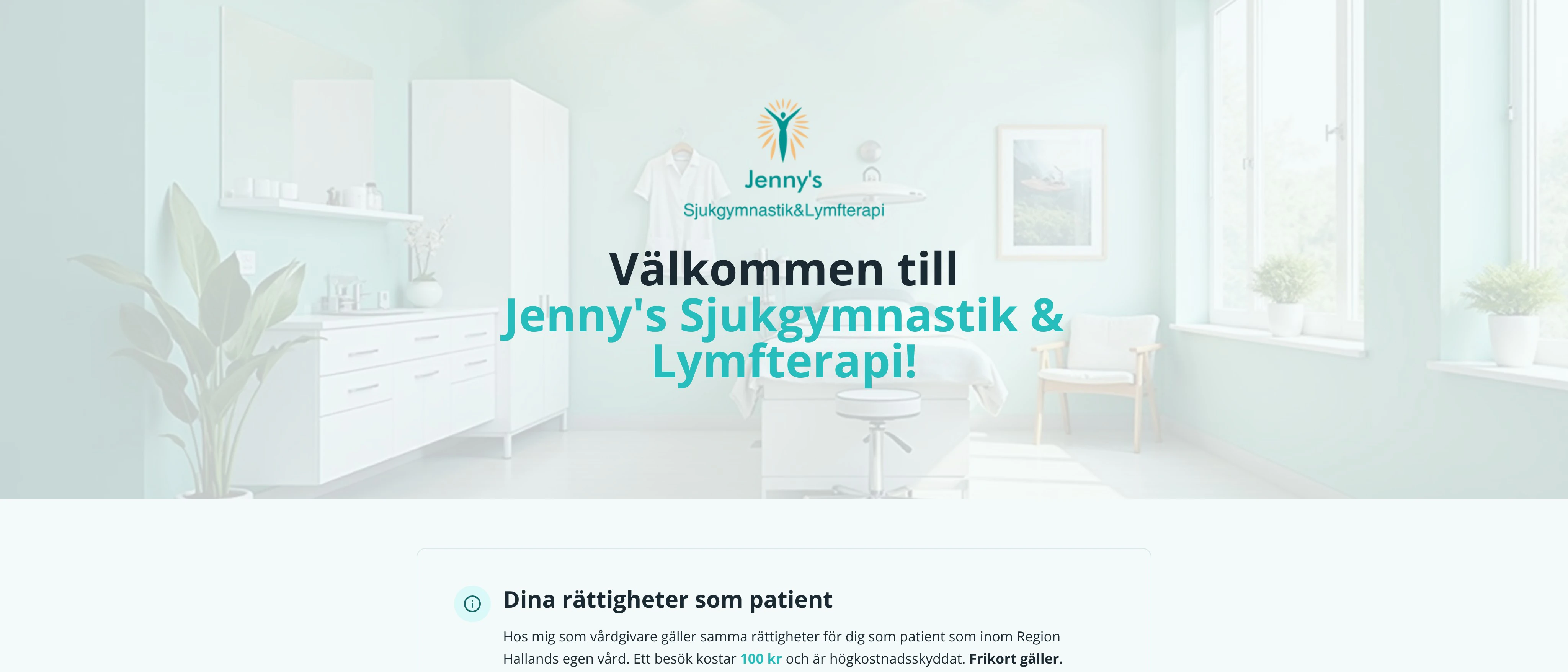 Jennys Sjukgymnastik & Lymfterapi, Falkenberg