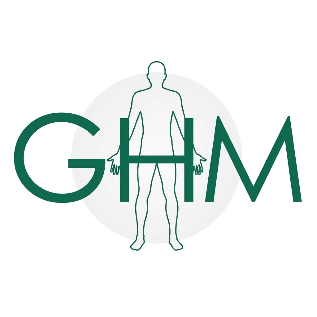 GHM Göteborgs Hudläkarmottagning logotyp