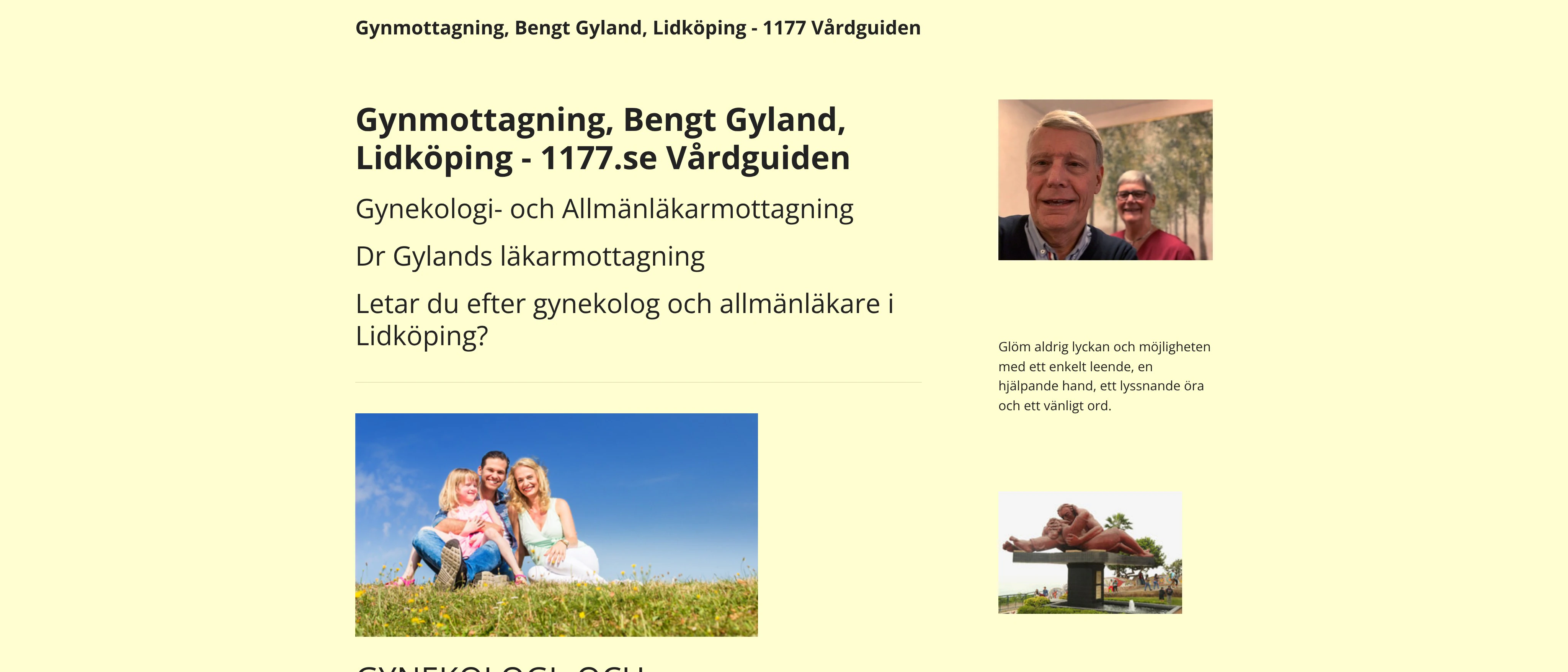 Gynekologi och allmänläkarmottagningen i Lidköping, Lidköping