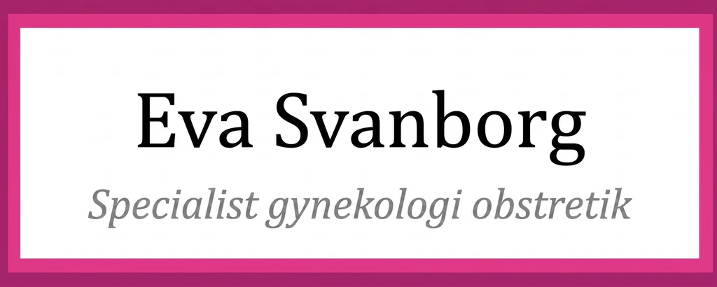 Gynmottagning Eva Svanborg logotyp