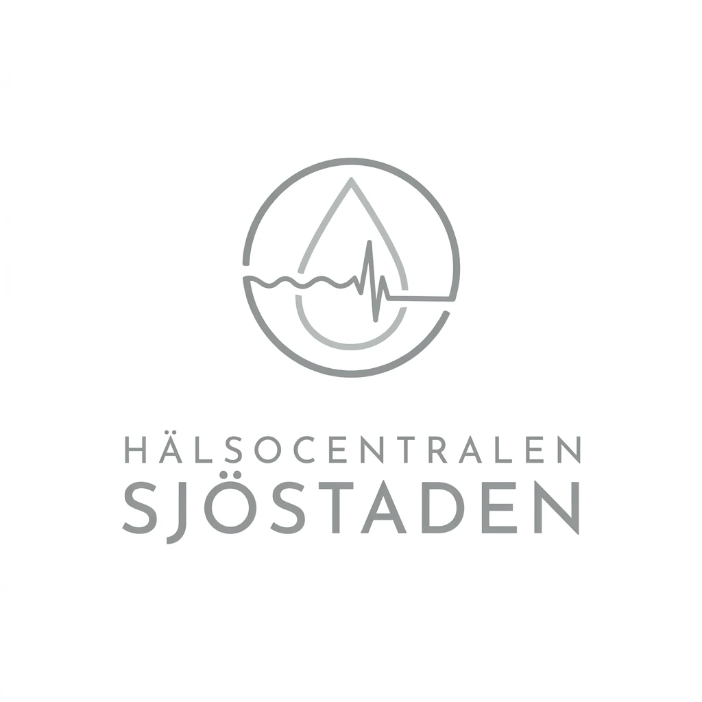 Hälsocentralen Sjöstaden logotyp