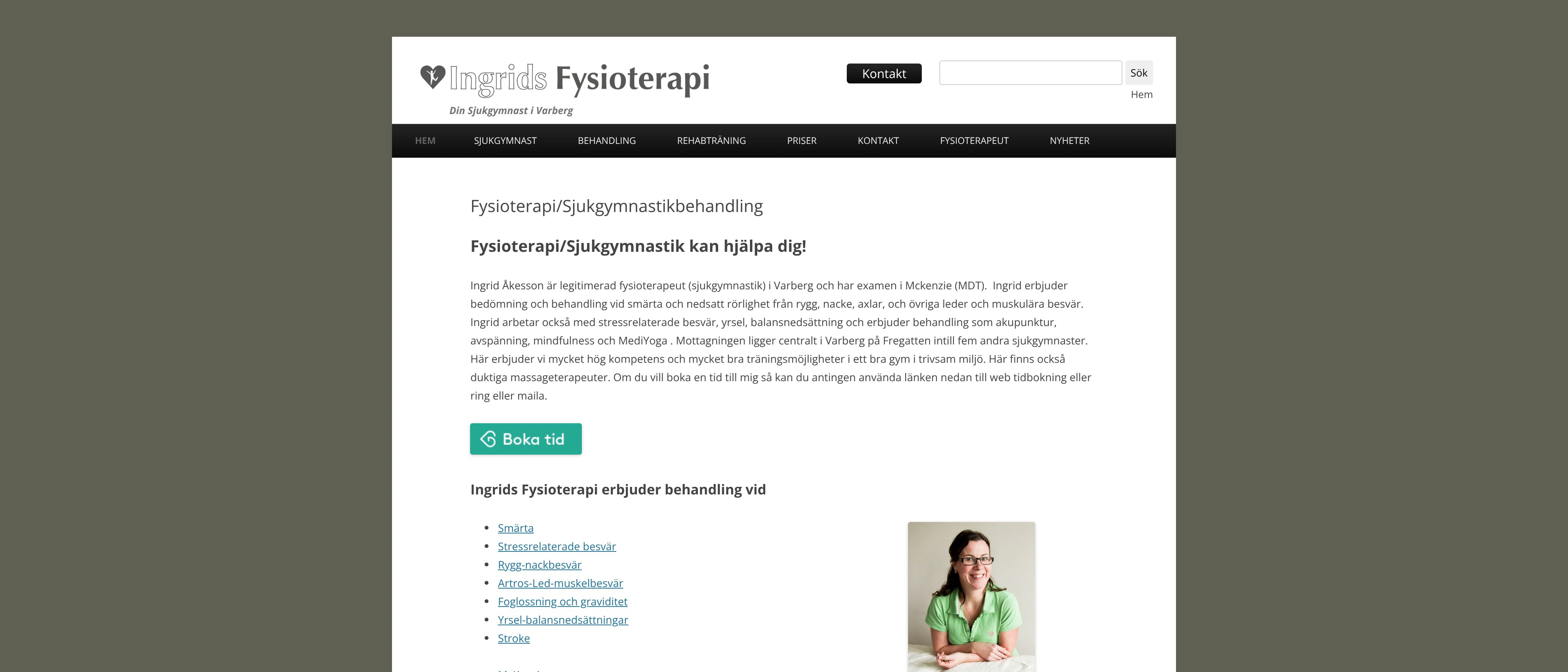 Ingrids Fysioterapi, Varberg