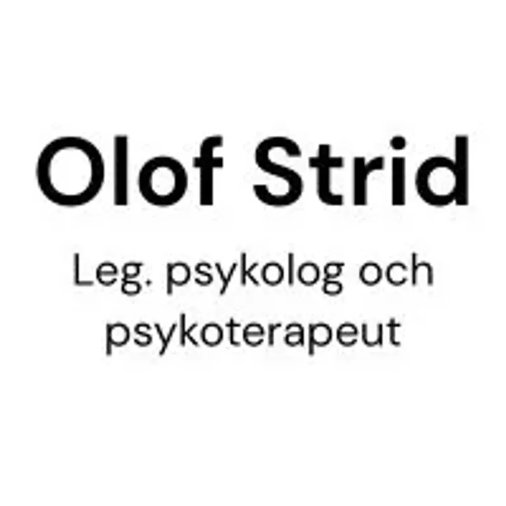 Psykoterapeut Olof Strid logotyp