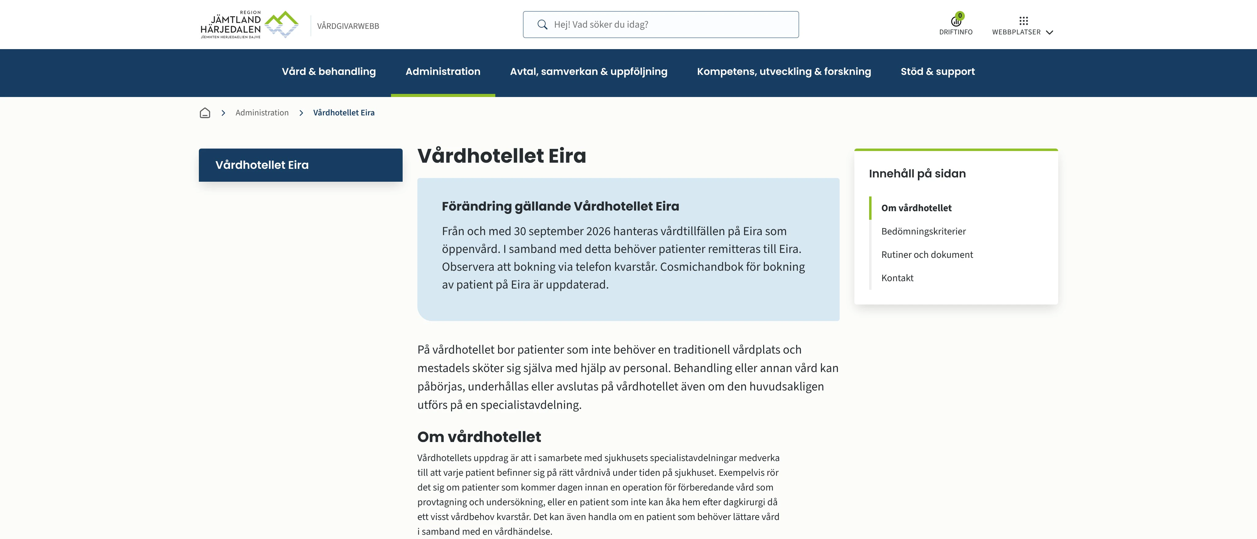 BB och gynekologiska avdelningen, Östersund
