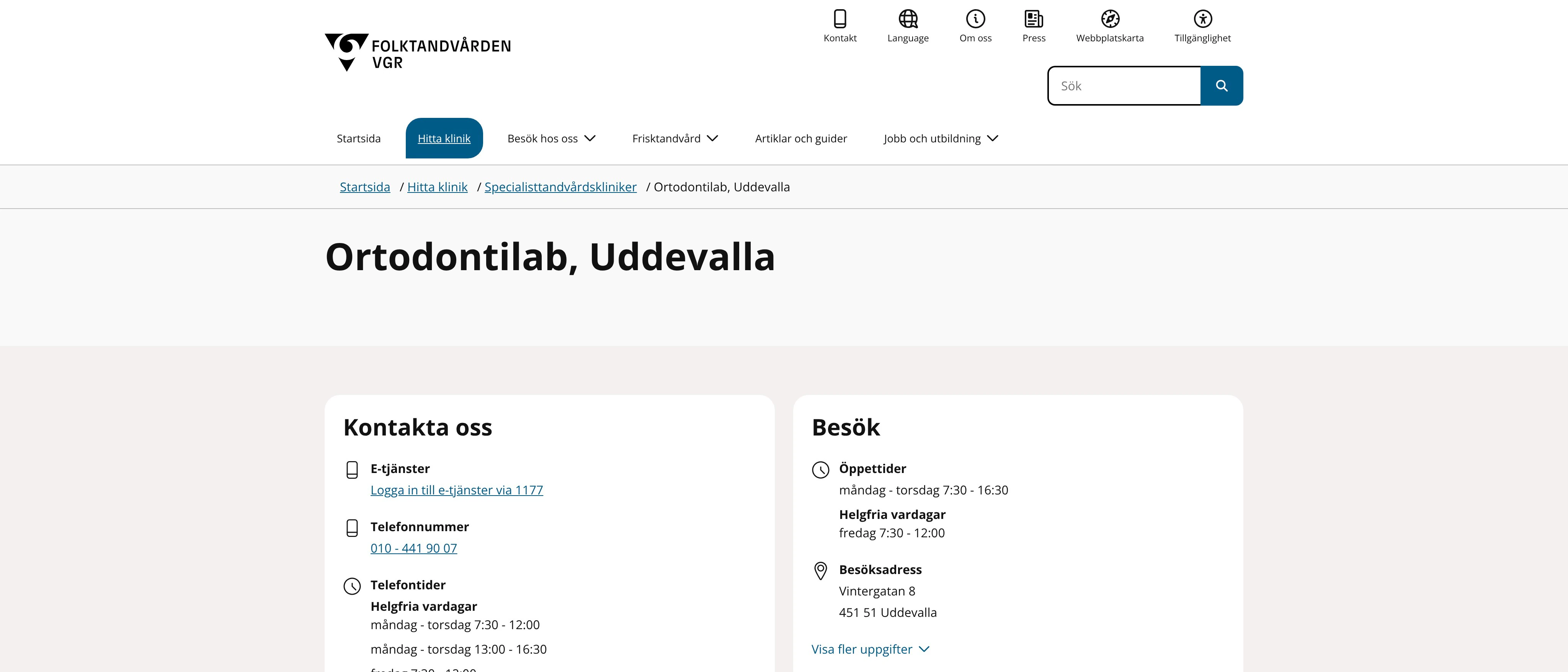 Ortodontilab Uddevalla, Uddevalla