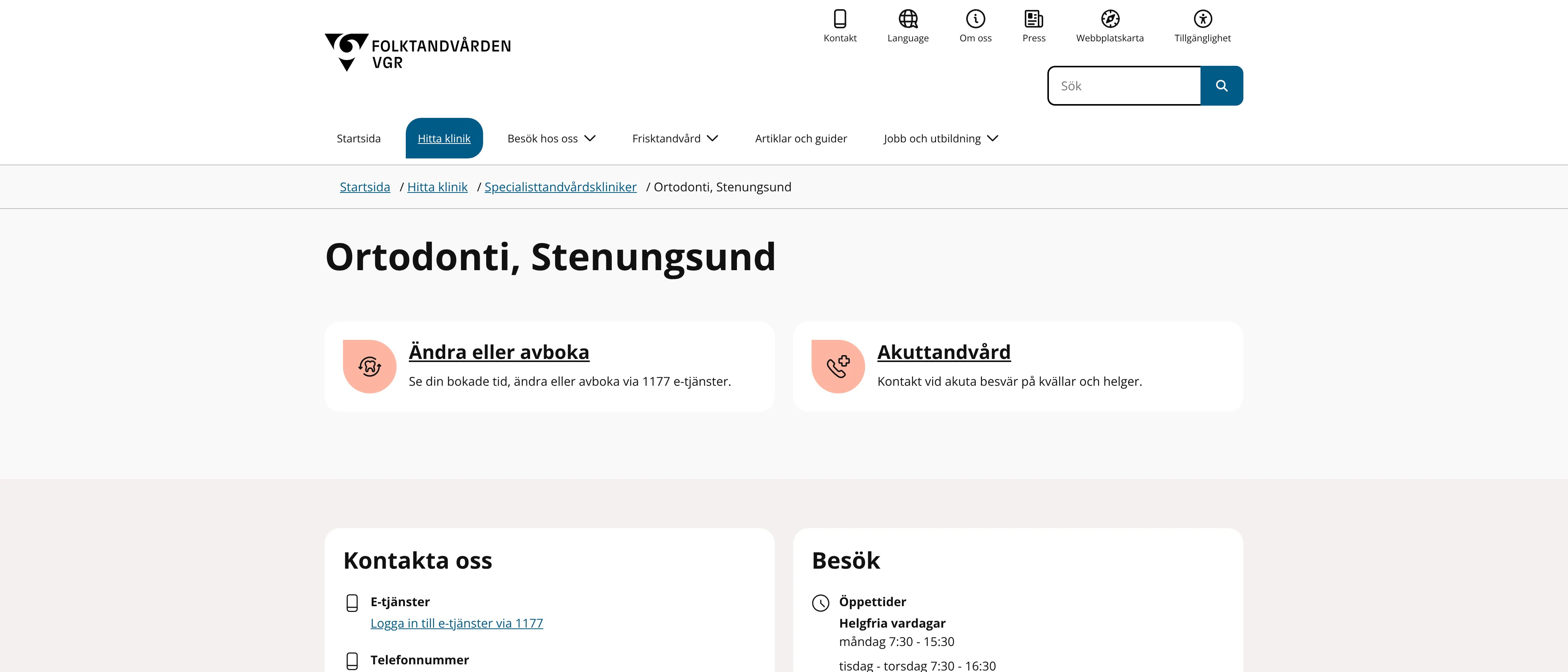 Specialistkliniken för ortodonti Stenungsund, Stenungsund