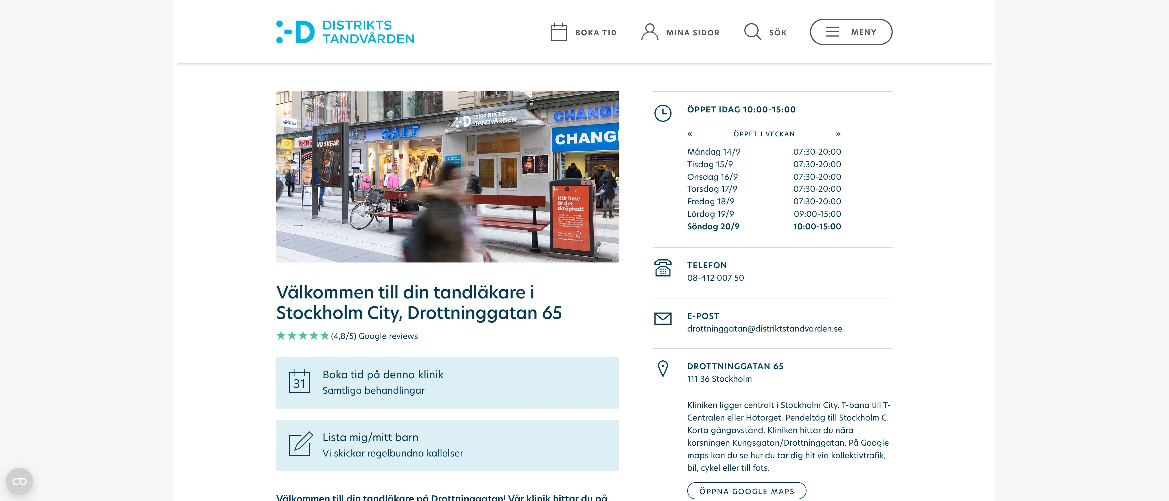 Distriktstandvården Drottninggatan