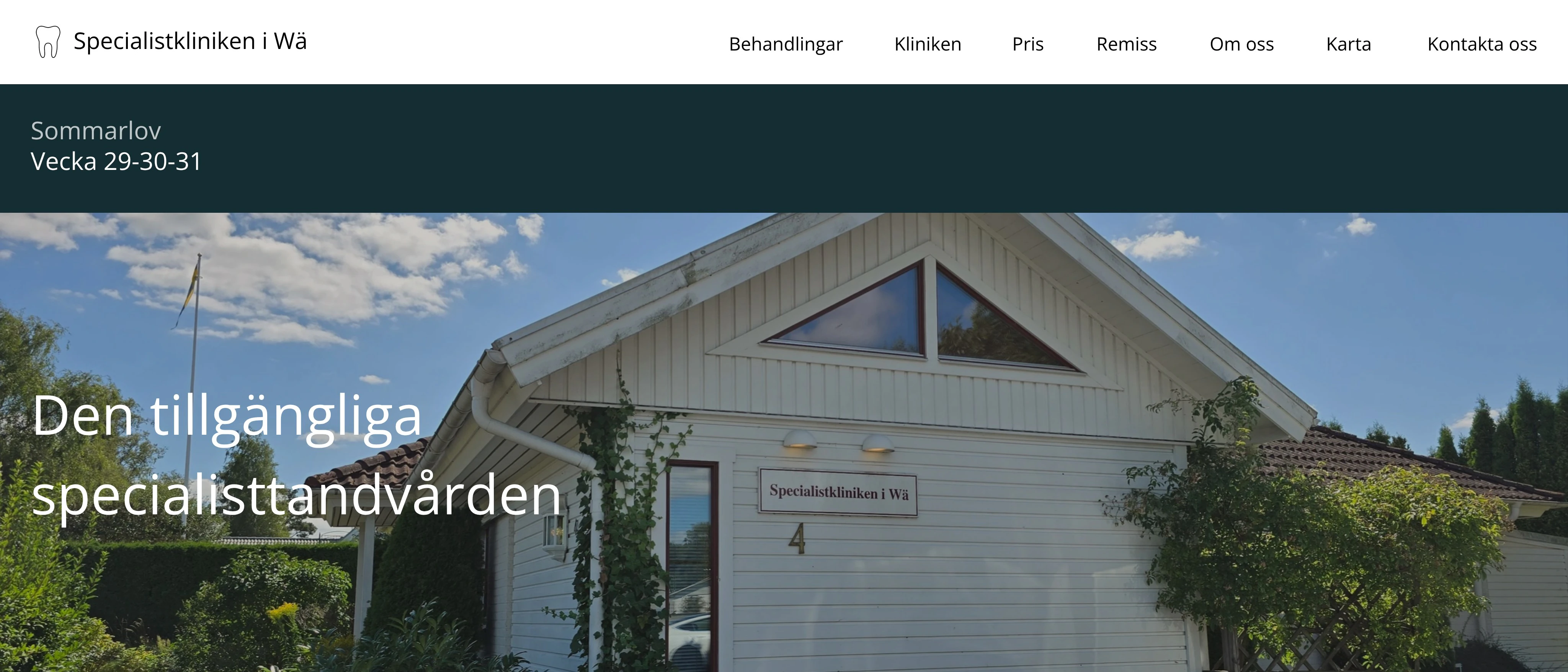 Specialistkliniken i Wä, Kristianstad