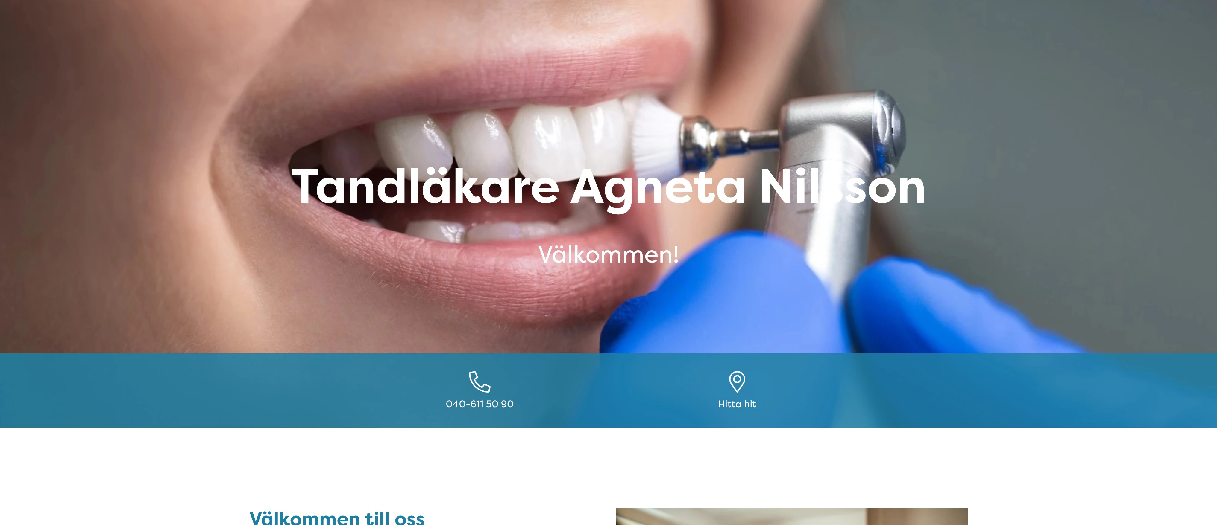 Tandläkare Agneta Nilsson, Malmö