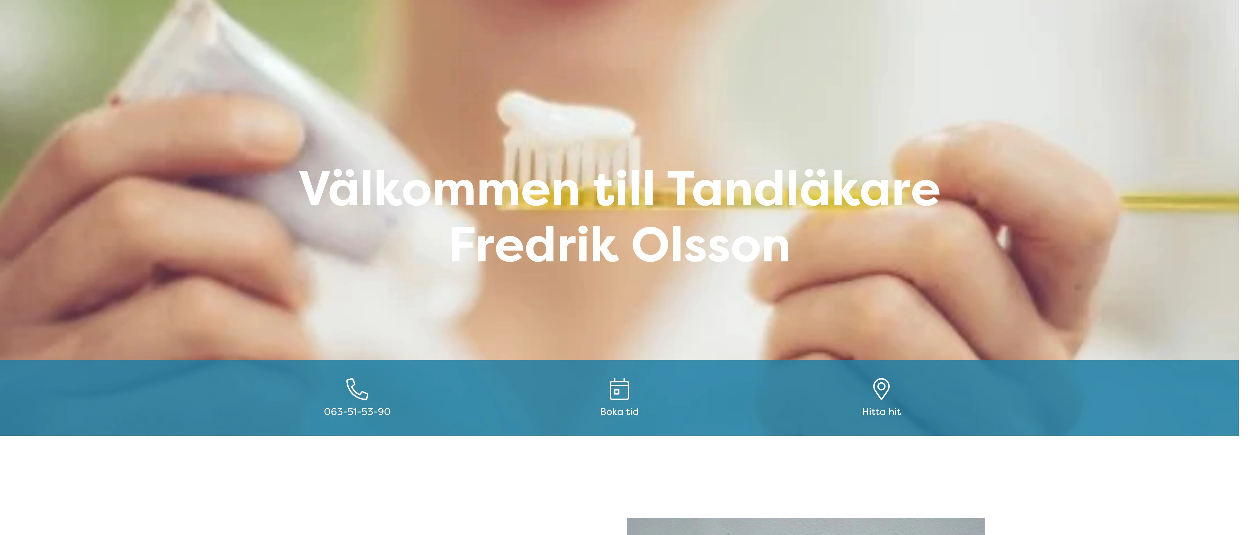 Tandläkare Fredrik Olsson, Östersund