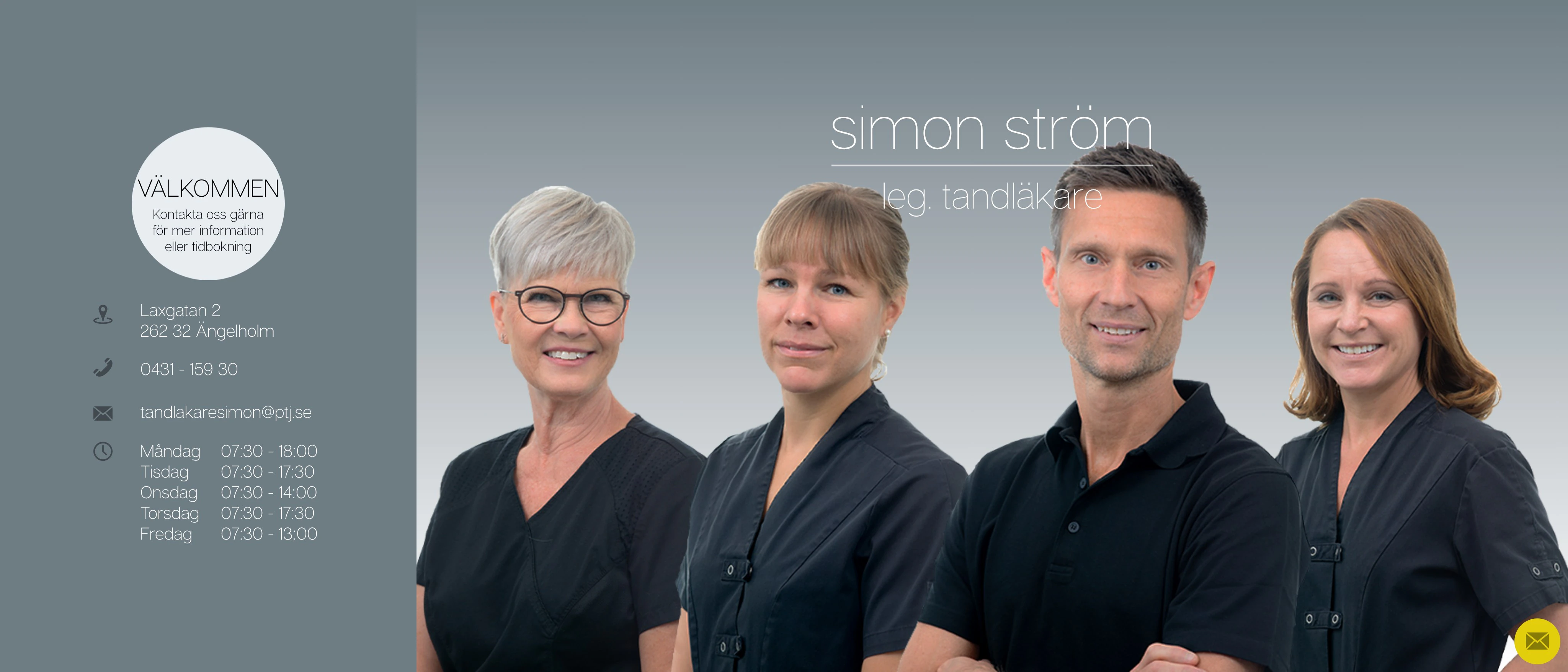 Tandläkare Simon Ström, Ängelholm