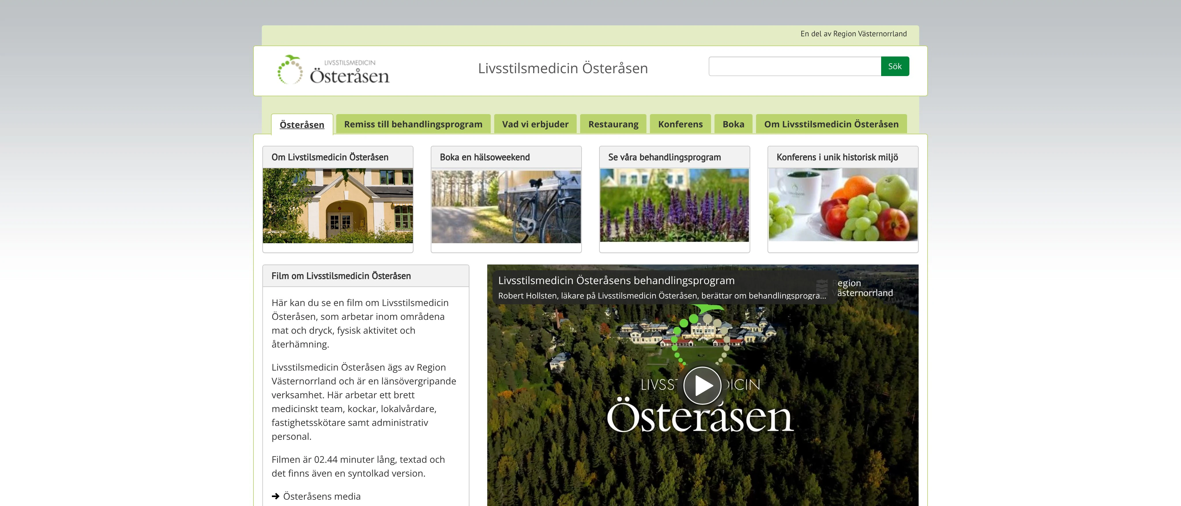 Livsstilsmedicin Österåsen, Sollefteå