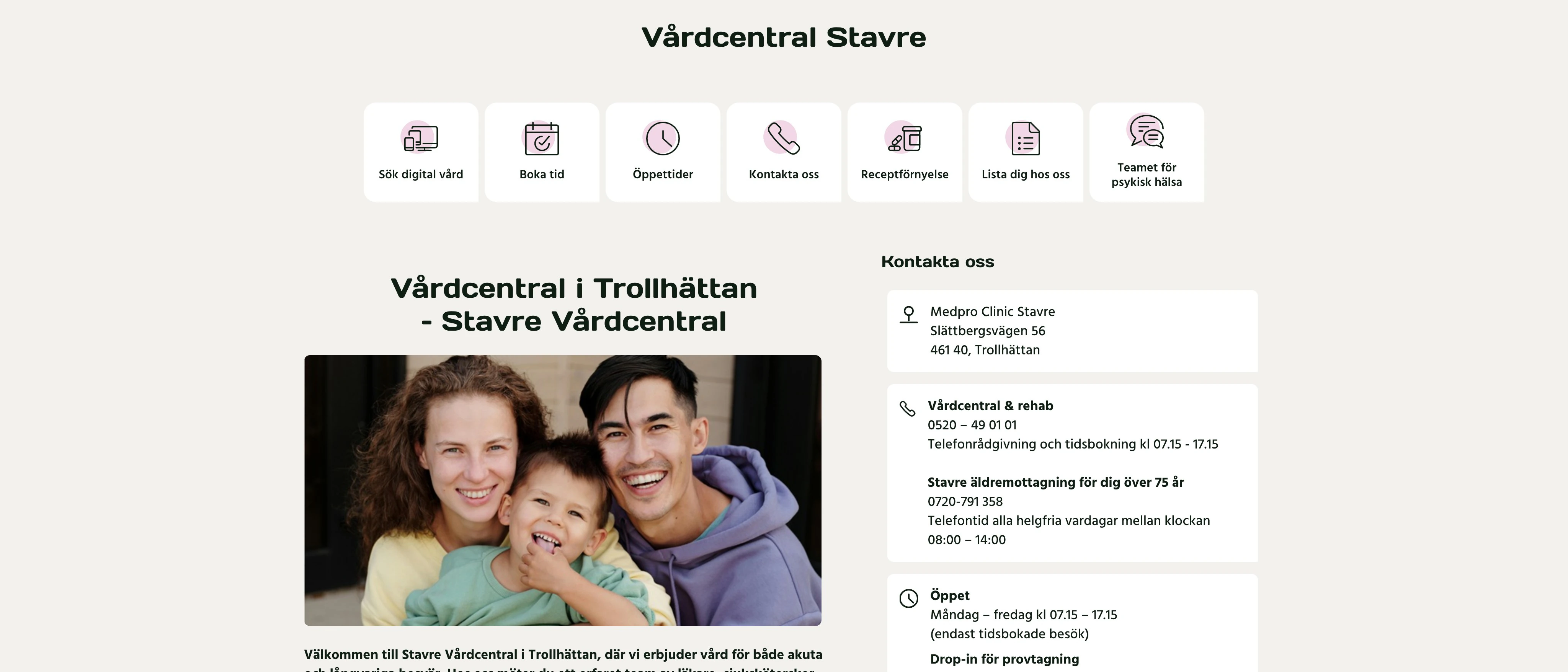 Medpro Clinic Stavre Vårdcentral