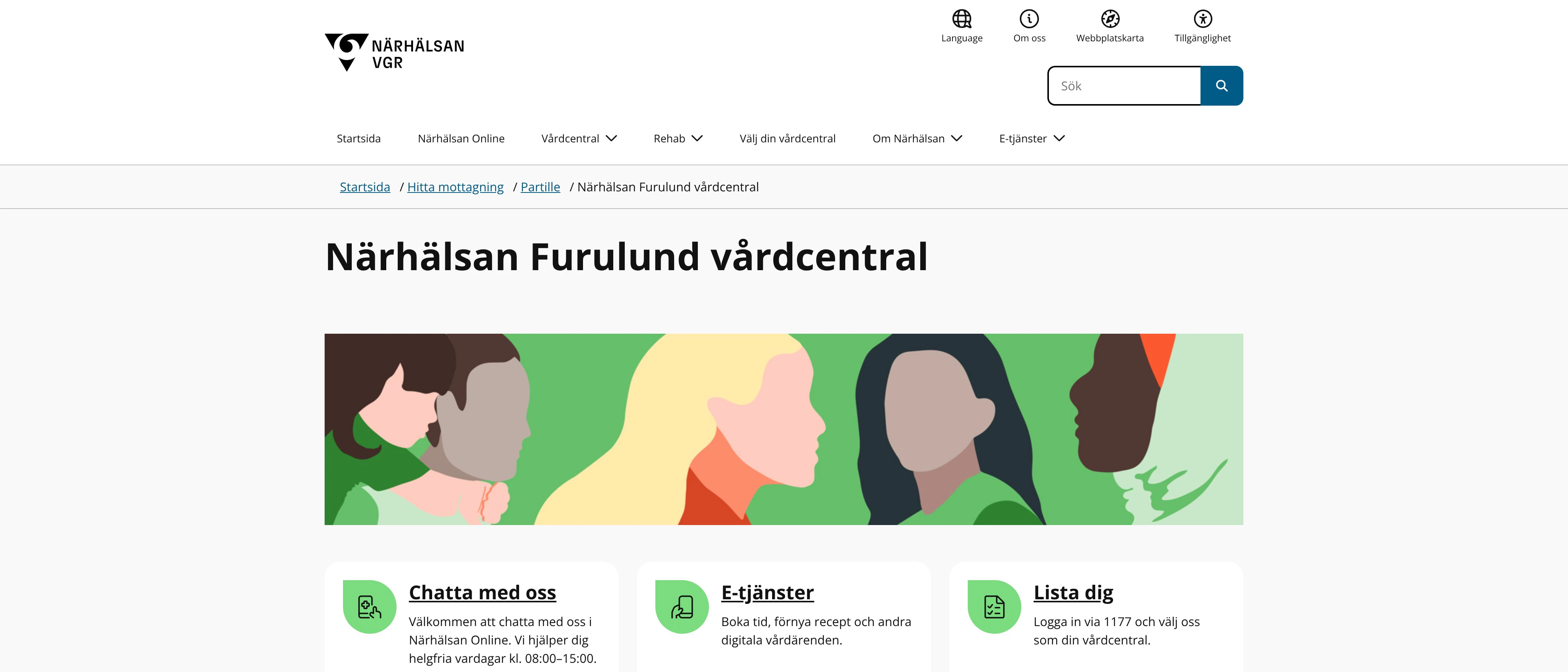 Närhälsan Furulund vårdcentral, Partille