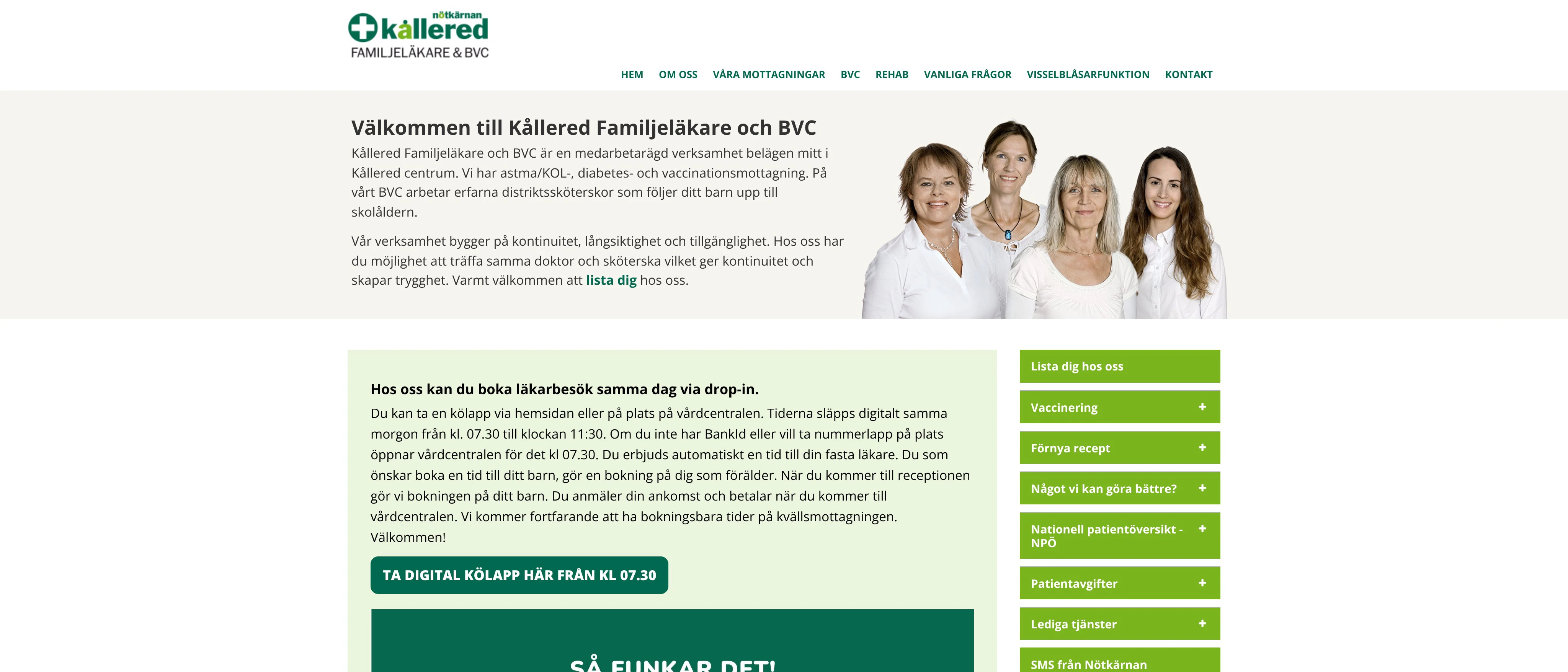 Nötkärnan Kållered Familjeläkare och BVC, Kållered