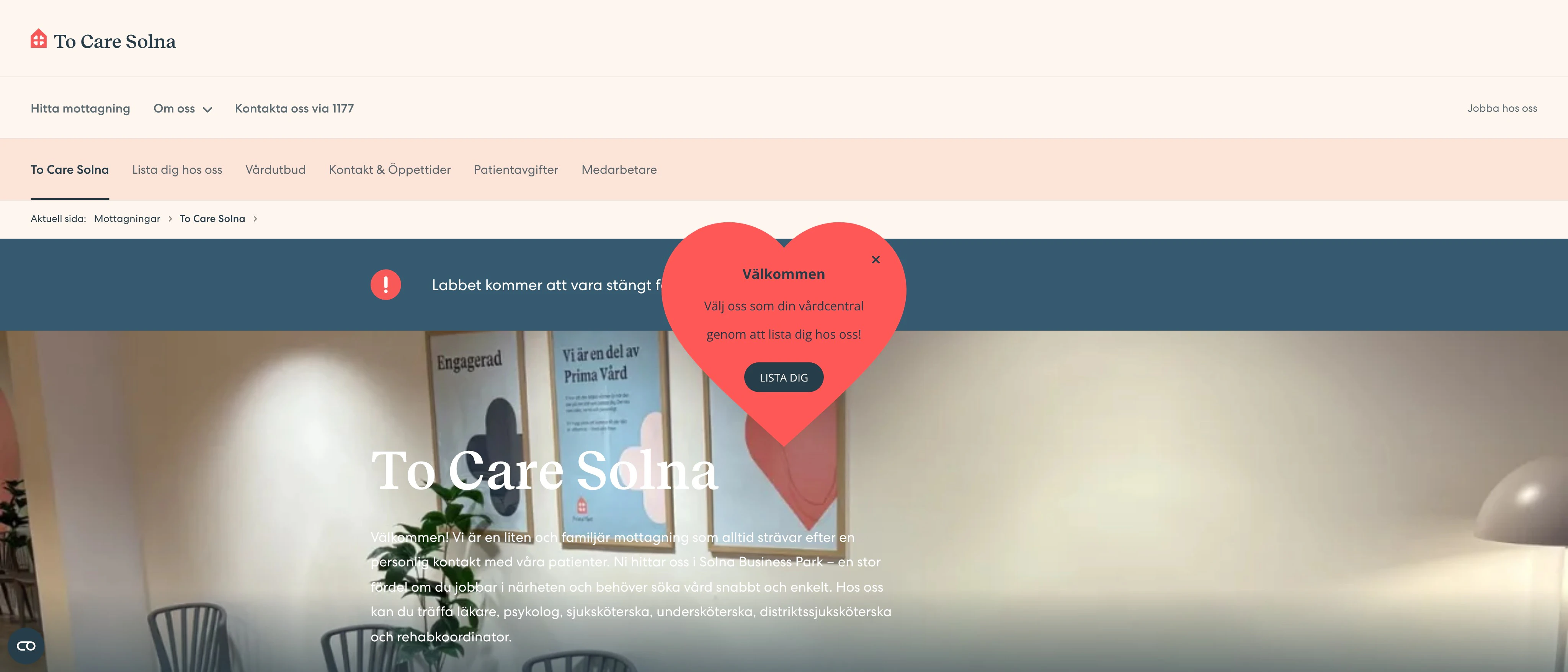 To Care Husläkarmottagning Solna Sundbyberg