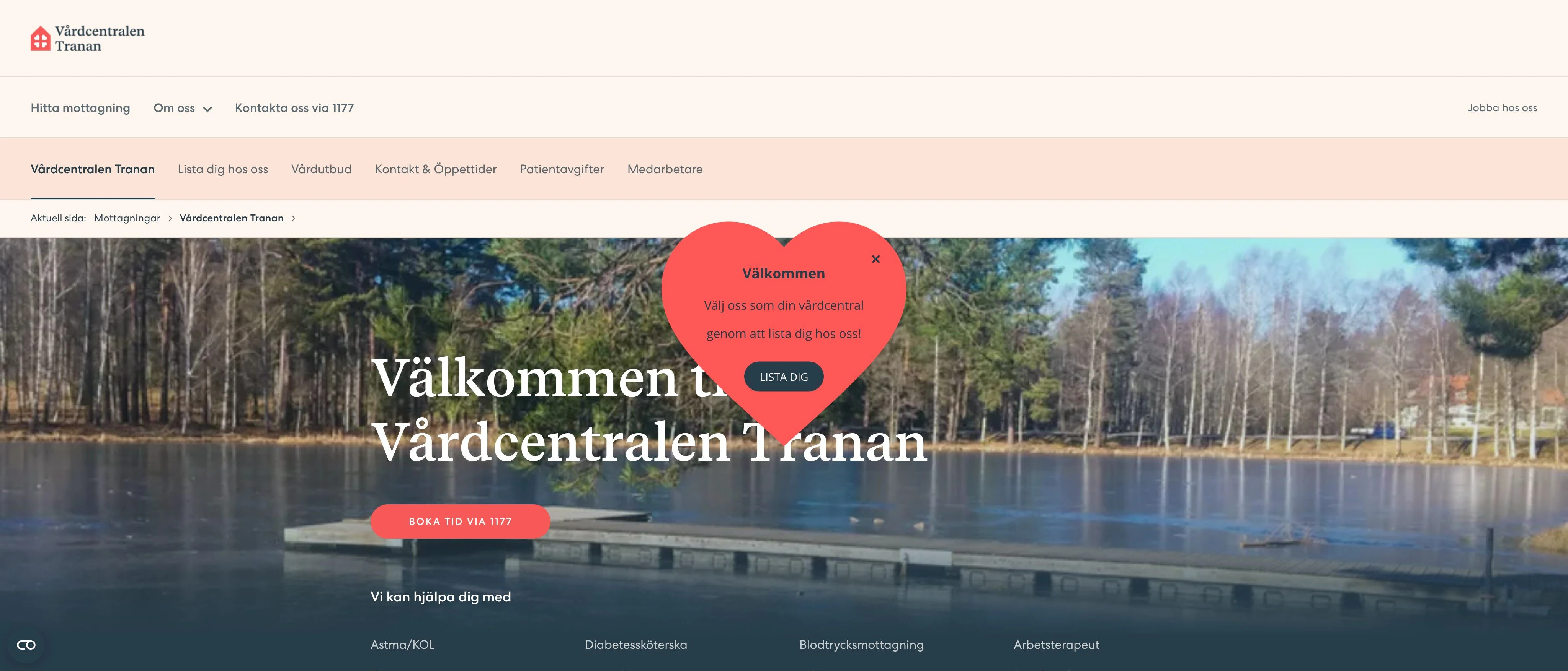 Vårdcentralen Tranan Tranås