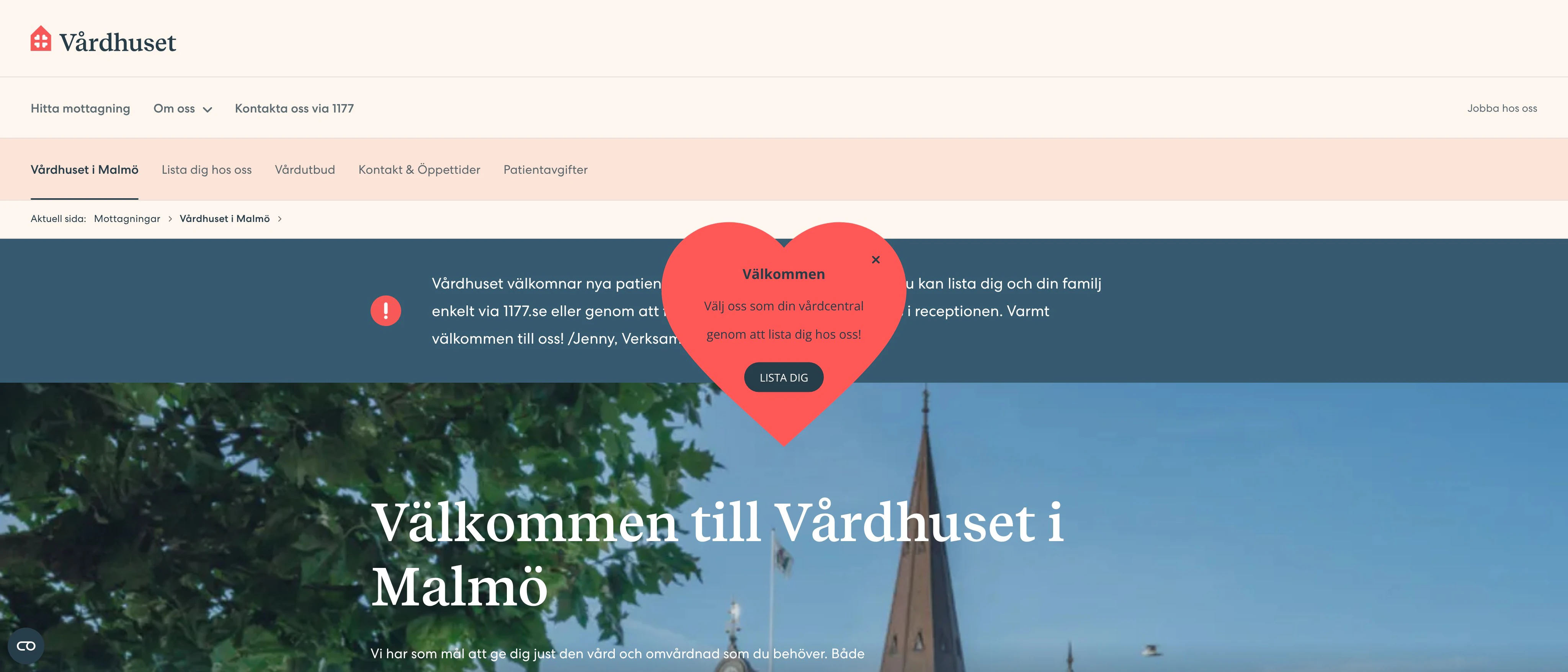 Vårdhuset Vårdcentral Malmö City