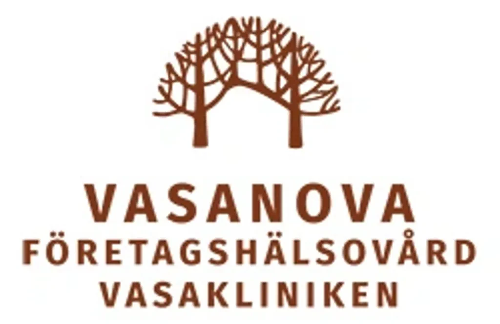 VasaNova Företagshälsovård Vasakliniken logotyp